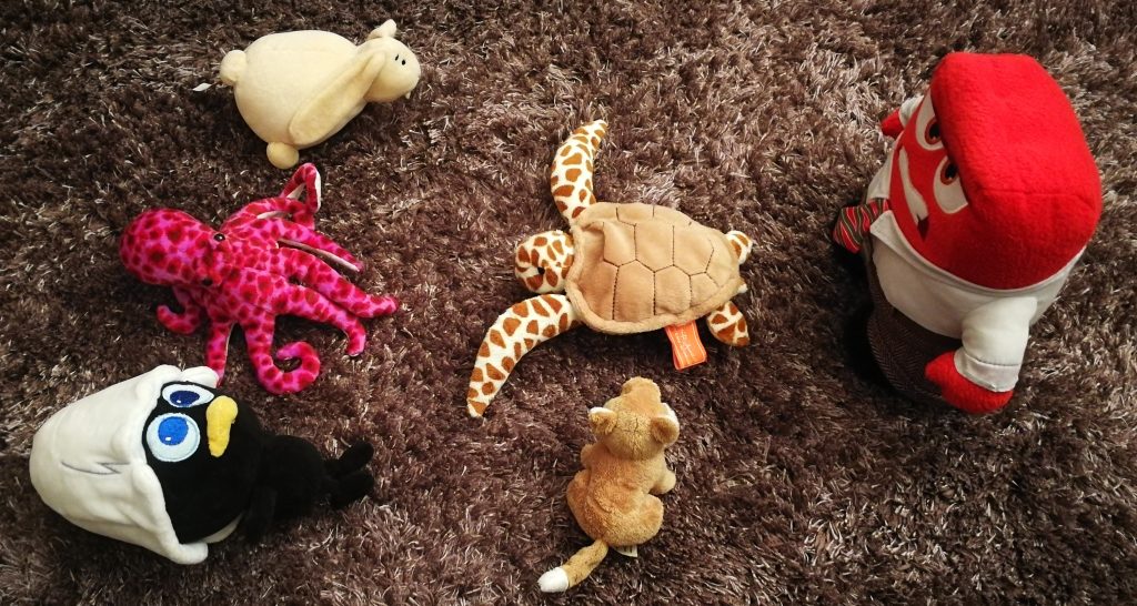 Travail EI avec peluches